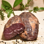 Wollschwein-Schlussspeck